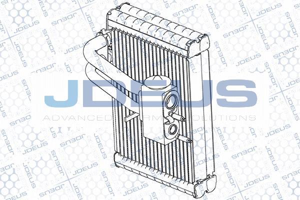 Jdeus RA9070060 - Évaporateur climatisation droxauto.com