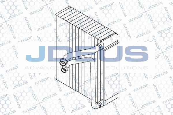 Jdeus RA9111230 - Évaporateur climatisation droxauto.com