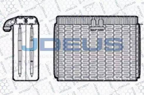 Jdeus RA9230511 - Évaporateur climatisation droxauto.com