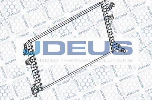 Jdeus RA0300640 - Radiateur basse température, intercooler droxauto.com