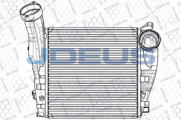 Jdeus RA8430010 - Intercooler, échangeur droxauto.com