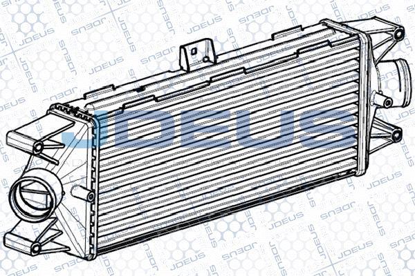 Jdeus RA8140060 - Intercooler, échangeur droxauto.com