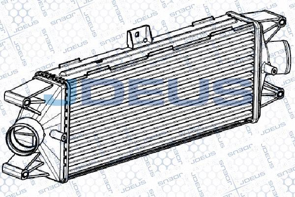 Jdeus RA8140080 - Intercooler, échangeur droxauto.com