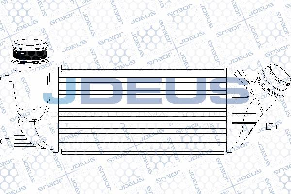 Jdeus RA8210440 - Intercooler, échangeur droxauto.com