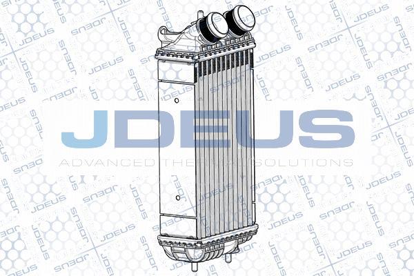 Jdeus RA8210660 - Intercooler, échangeur droxauto.com