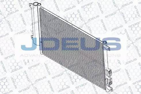 Jdeus RA7000080 - Condensateur, climatisation droxauto.com