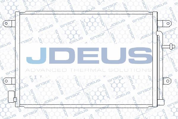 Jdeus RA7010140 - Condensateur, climatisation droxauto.com