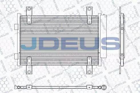Jdeus RA7110191 - Condensateur, climatisation droxauto.com