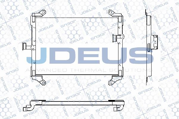 Jdeus RA7110180 - Condensateur, climatisation droxauto.com