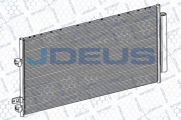 Jdeus RA7111410 - Condensateur, climatisation droxauto.com