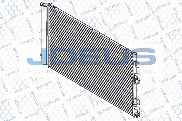 Jdeus RA7201210 - Condensateur, climatisation droxauto.com