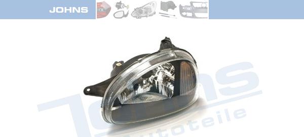 Johns 55 55 09-91 - Projecteur principal droxauto.com