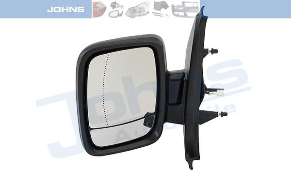 Johns 55 82 37-21 - Rétroviseur extérieur droxauto.com