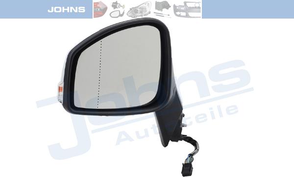 Johns 60 33 37-24 - Rétroviseur extérieur droxauto.com