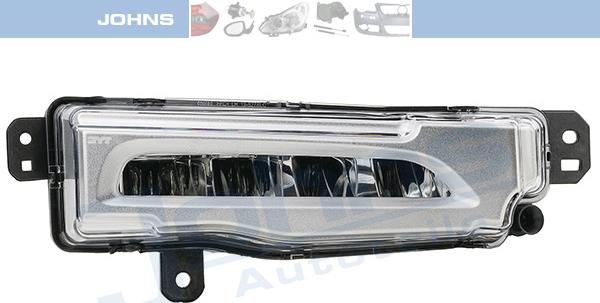 Johns 20 76 30 - Projecteur antibrouillard droxauto.com