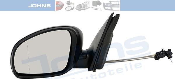 Johns 71 55 37-1 - Rétroviseur extérieur droxauto.com