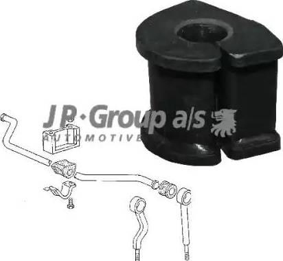 JP Group 1140605600 - Coussinet de palier, stabilisateur droxauto.com