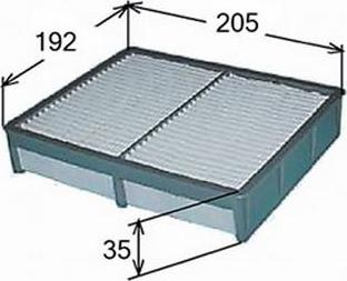 JS Asakashi A9206 - Filtre à air droxauto.com
