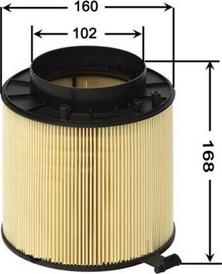 JS Asakashi A0480 - Filtre à air droxauto.com