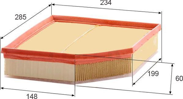 JS Asakashi A0657 - Filtre à air droxauto.com