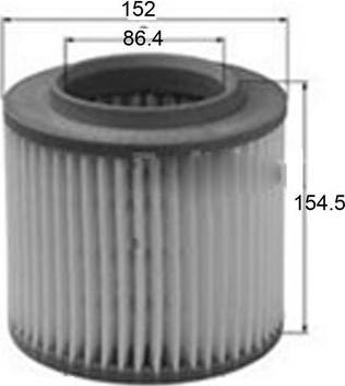 JS Asakashi A0118 - Filtre à air droxauto.com