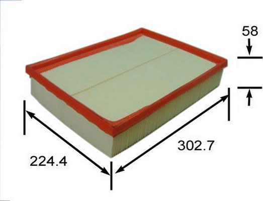 JS Asakashi A0317 - Filtre à air droxauto.com