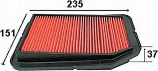 JS Asakashi A848J - Filtre à air droxauto.com