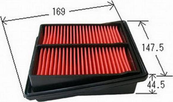 JS Asakashi A884J - Filtre à air droxauto.com