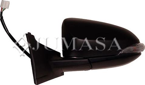 Jumasa 54135101 - Rétroviseur extérieur droxauto.com