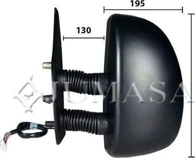 Jumasa 54123511 - Rétroviseur extérieur droxauto.com