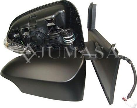 Jumasa 54325102 - Rétroviseur extérieur droxauto.com