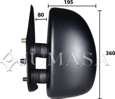 Jumasa 54323511 - Rétroviseur extérieur droxauto.com
