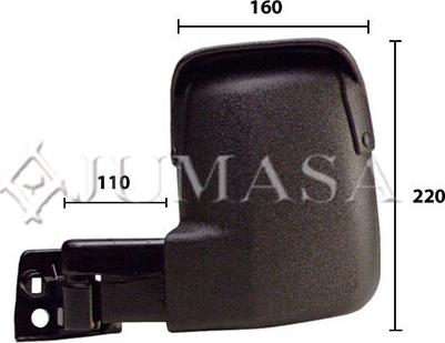 Jumasa 54211541 - Rétroviseur extérieur droxauto.com