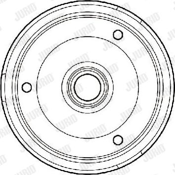 Jurid 329109J - Tambour de frein droxauto.com