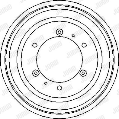 Jurid 329097J - Tambour de frein droxauto.com