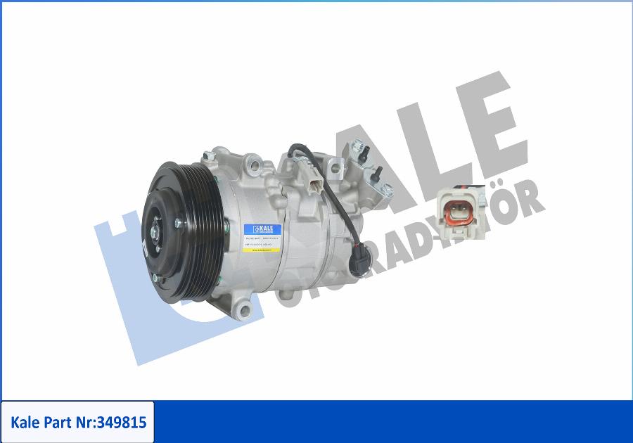 KALE OTO RADYATÖR 349815 - Compresseur, climatisation droxauto.com