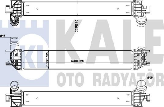 KALE OTO RADYATÖR 342385 - Intercooler, échangeur droxauto.com