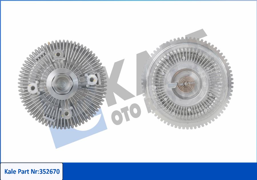 KALE OTO RADYATÖR 352670 - Embrayage, ventilateur de radiateur droxauto.com