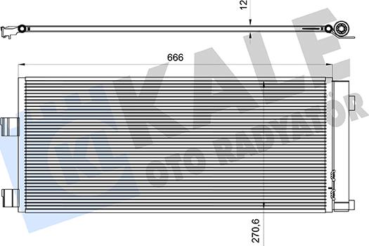 KALE OTO RADYATÖR 382580 - Condensateur, climatisation droxauto.com