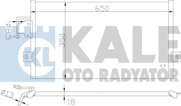 KALE OTO RADYATÖR 379700 - Condensateur, climatisation droxauto.com