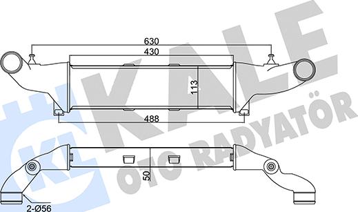 KALE OTO RADYATÖR 375715 - Intercooler, échangeur droxauto.com