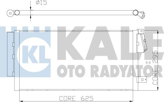 KALE OTO RADYATÖR 378300 - Condensateur, climatisation droxauto.com