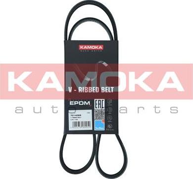 Kamoka 7014069 - Courroie trapézoïdale à nervures droxauto.com