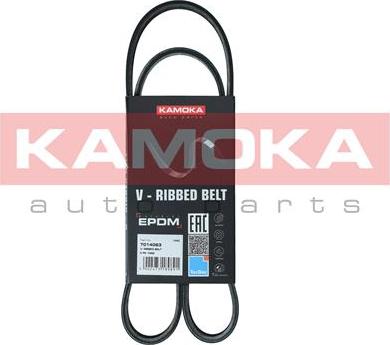 Kamoka 7014063 - Courroie trapézoïdale à nervures droxauto.com
