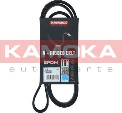 Kamoka 7014078 - Courroie trapézoïdale à nervures droxauto.com