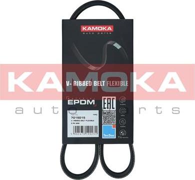 Kamoka 7015015 - Courroie trapézoïdale à nervures droxauto.com