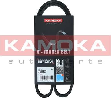 Kamoka 7015017 - Courroie trapézoïdale à nervures droxauto.com