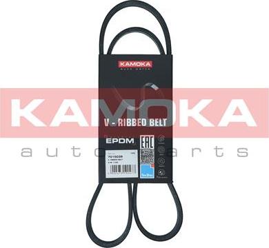 Kamoka 7015039 - Courroie trapézoïdale à nervures droxauto.com