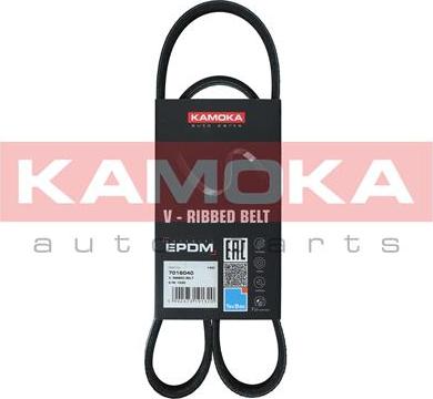 Kamoka 7016040 - Courroie trapézoïdale à nervures droxauto.com