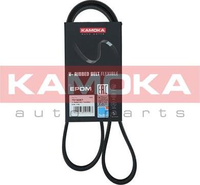 Kamoka 7016067 - Courroie trapézoïdale à nervures droxauto.com